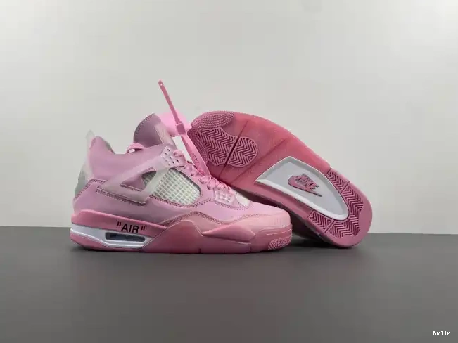 Bmlin Shoes X PINK 4 JORDAN OFF-WHITE 0613